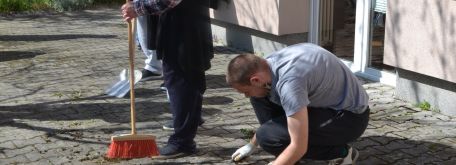 Čistenie terasy zariadenia 05/2021