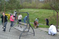 Činnosť klientov v areáli zariadenia 04/2021