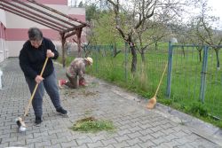 Činnosť klientov v areáli zariadenia 04/2021