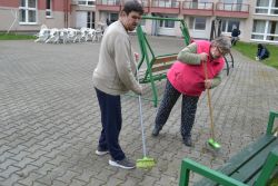 Činnosť klientov v areáli zariadenia 04/2021