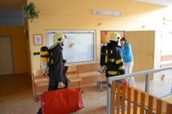 Cvičenie príslušníkov okresného riaditeľstva hasičského a záchranného zboru v CSS - Juh
