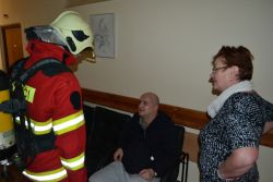 Cvičenie príslušníkov okresného riaditeľstva hasičského a záchranného zboru v CSS - Juh