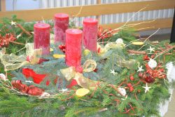 Posviacanie adventných vencov
