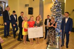 Slávnostné odovzdanie výťažku z benefičnej zbierky