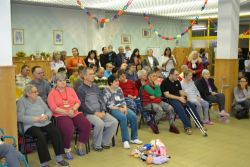 Vystúpenie detskej folklórnej skupiny Drobci